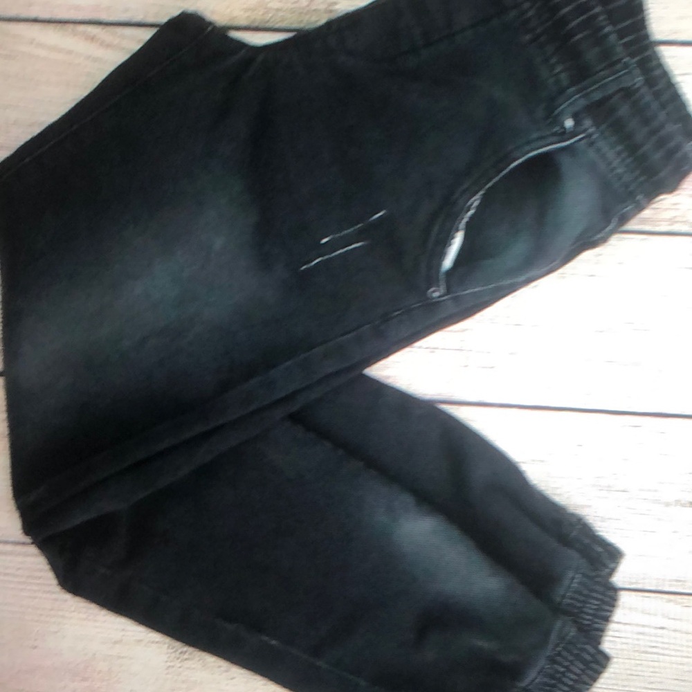 Decent Distressed moto joggers